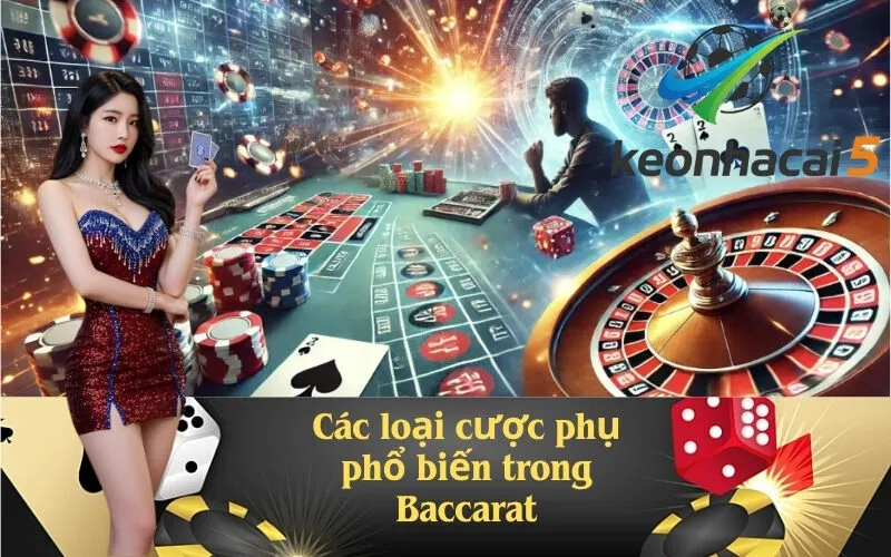 Các loại cược phụ phổ biến trong Baccarat