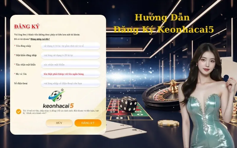 Hướng Dẫn Đăng Ký Keonhacai5