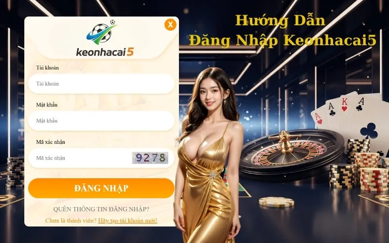Hướng Dẫn Đăng Nhập Keonhacai5