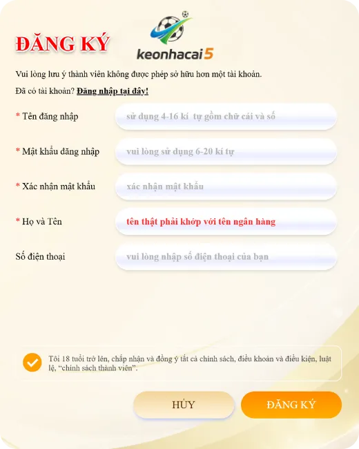 Hướng dẫn tham gia đặt cược tại Keonhacai5