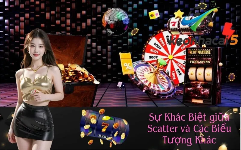 Sự Khác Biệt giữa Scatter và Các Biểu Tượng Khác